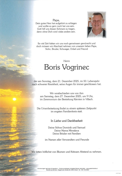 Parte von Boris Vogrinec