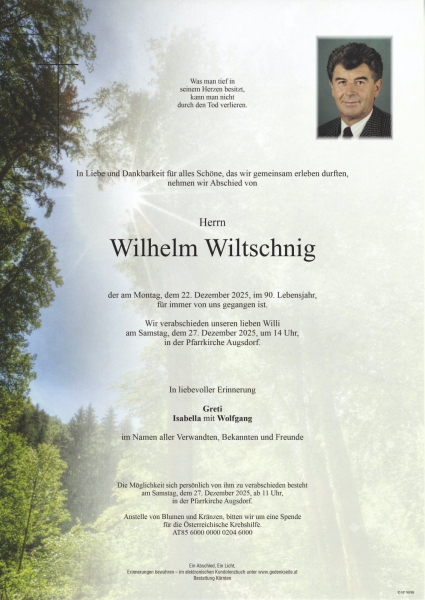 Parte von Wilhelm Wiltschnig