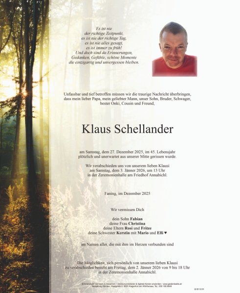 Parte von Klaus Schellander