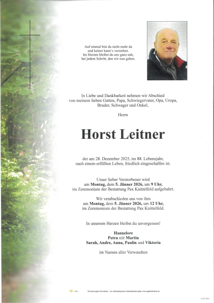Parte von Horst Leitner