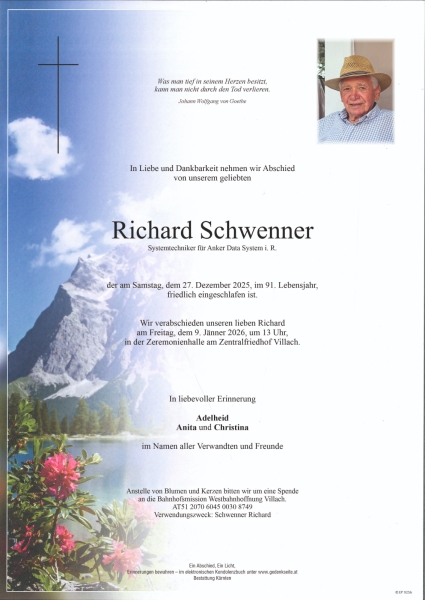 Parte von Richard Schwenner