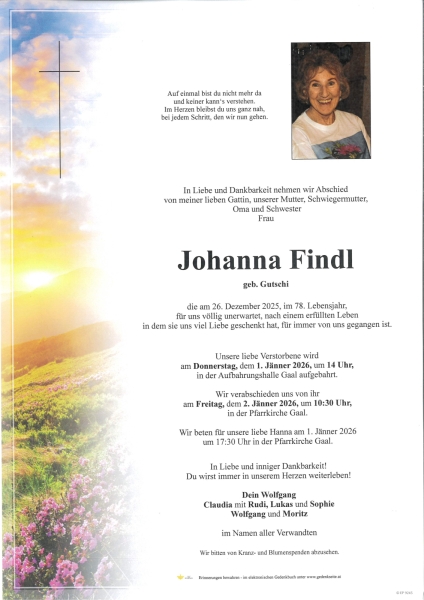 Parte von Johanna Findl