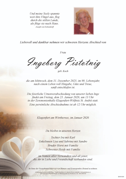 Parte von Ingeborg Pistotnig