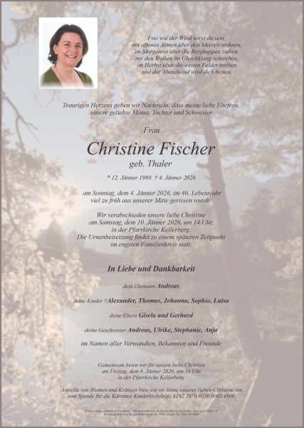 Parte von Christine  Fischer
