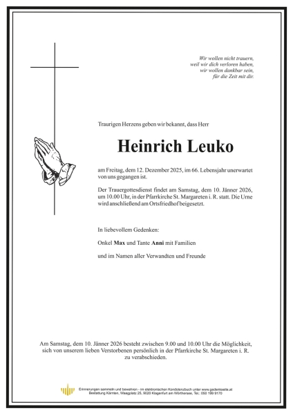 Parte von Heinrich Leuko