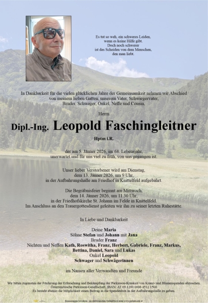 Parte von Leopold Faschingleitner