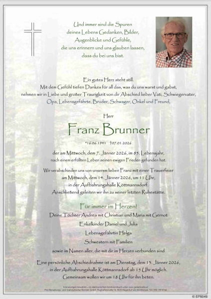 Parte von Franz Brunner