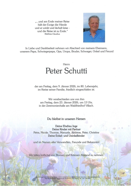 Parte von Peter Schutti