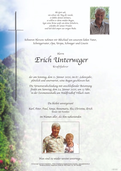 Parte von Erich Unterweger