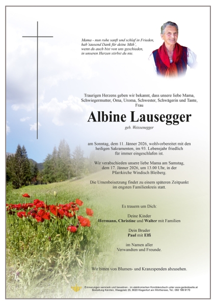 Parte von Albine Lausegger