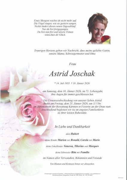 Parte von Joschak Astrid