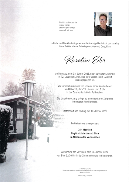 Parte von Karoline Eder