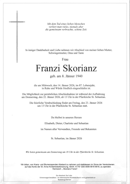 Parte von Franzi Skorianz
