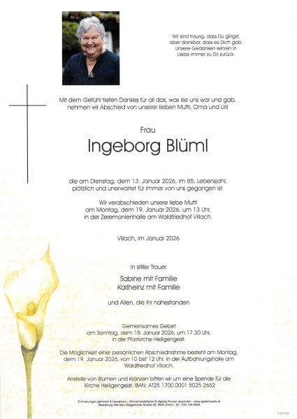 Parte von Ingeborg Blüml