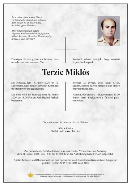 Parte von Miklós Terzic