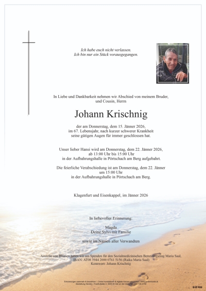 Parte von Johann  Krischnig