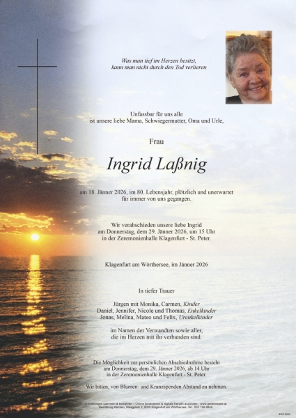 Parte von Ingrid Laßnig