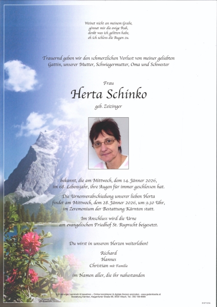 Parte von Herta Schinko