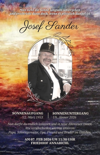 Parte von Josef Sander