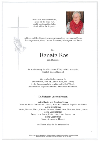 Parte von Renate Kos
