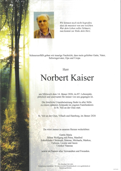 Parte von Norbert Kaiser