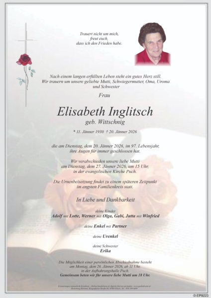 Parte von Elisabeth Inglitsch