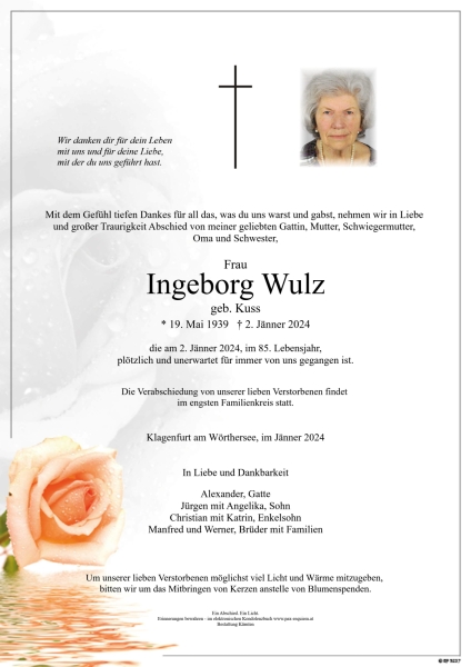 Parte von Ingeborg Wulz