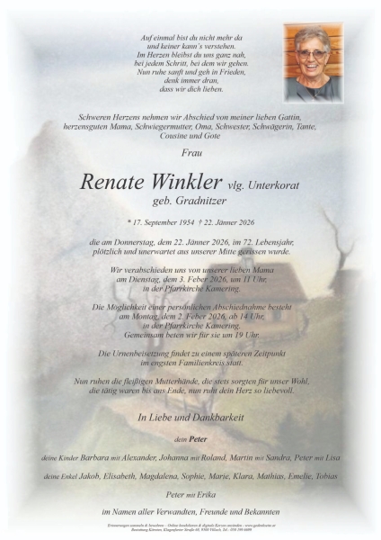 Parte von Renate Winkler