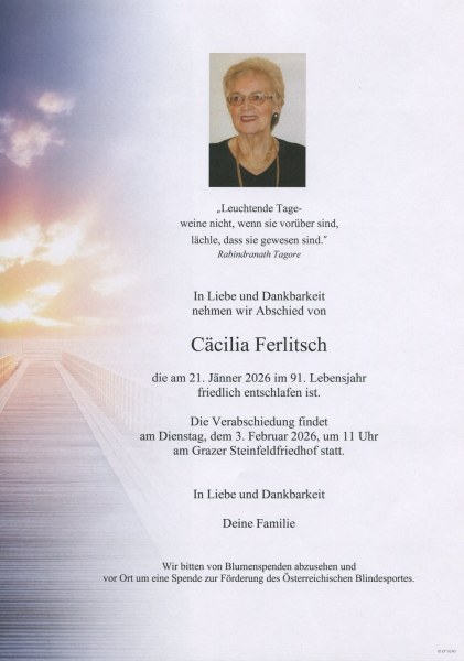 Parte von Cäcilia Ferlitsch