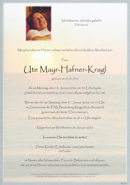 Parte von Ute Mayr-Hafner-Kragl