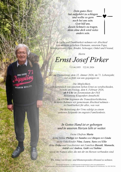 Parte von Ernst Josef Pirker
