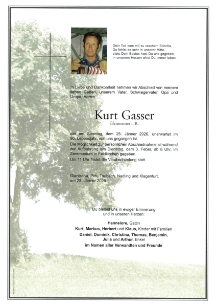Parte von Kurt  Gasser