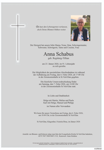 Parte von Anna  Schabus