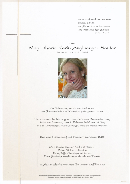 Parte von Karin Anglberger-Santer