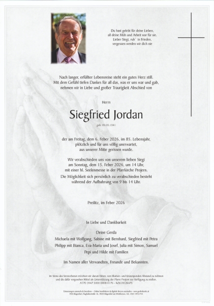 Parte von Siegfried Jordan