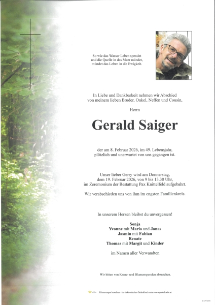 Parte von Gerald Saiger