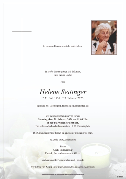 Parte von Helene Seitinger