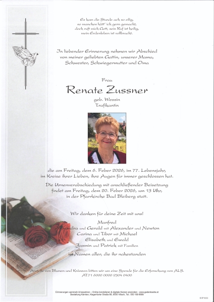 Parte von Renate Zussner