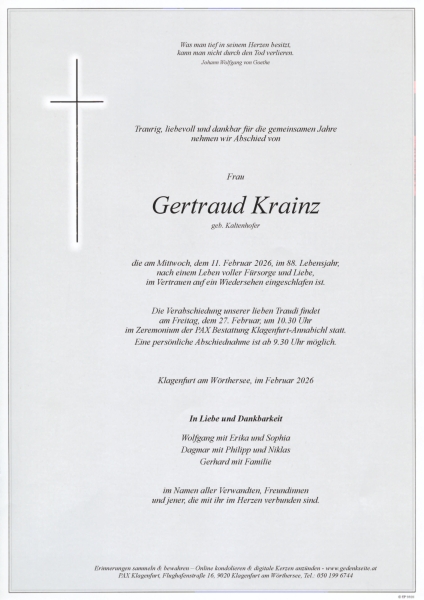 Parte von Gertraud Krainz