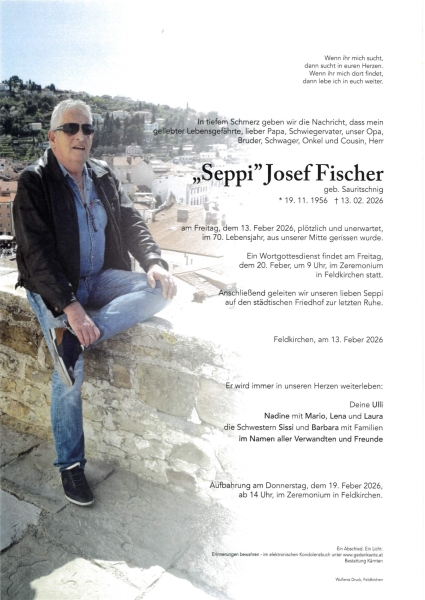 Parte von Josef  Fischer