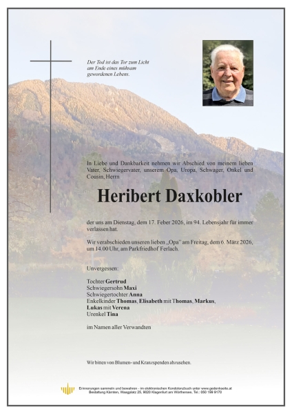 Parte von Heribert Daxkobler