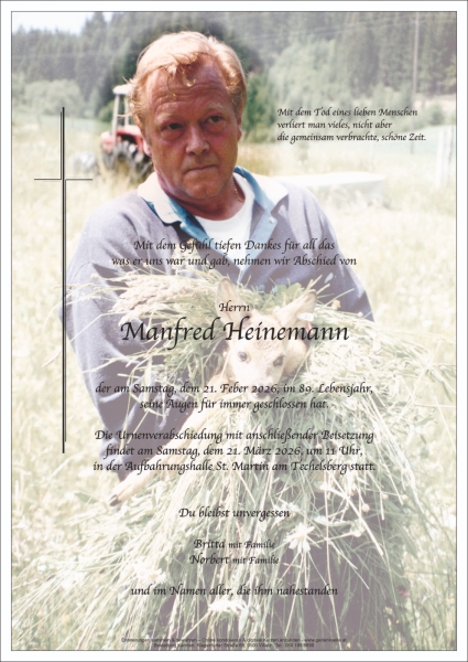 Parte von Manfred Heinemann