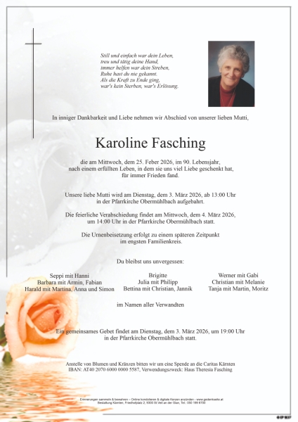 Parte von Karoline Fasching