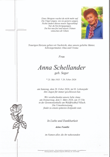 Parte von Anna Schellander