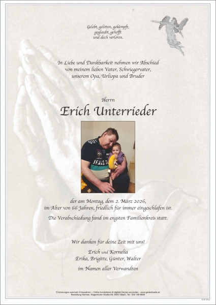 Parte von Erich Unterrieder