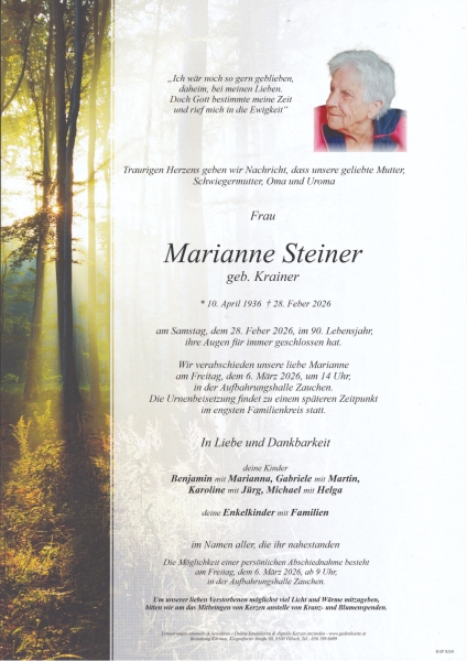 Parte von Marianne Steiner