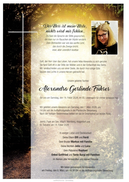 Parte von Alexandra Gerlinde  Führer
