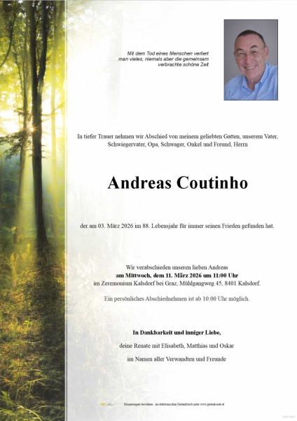 Parte von Andreas Coutinho
