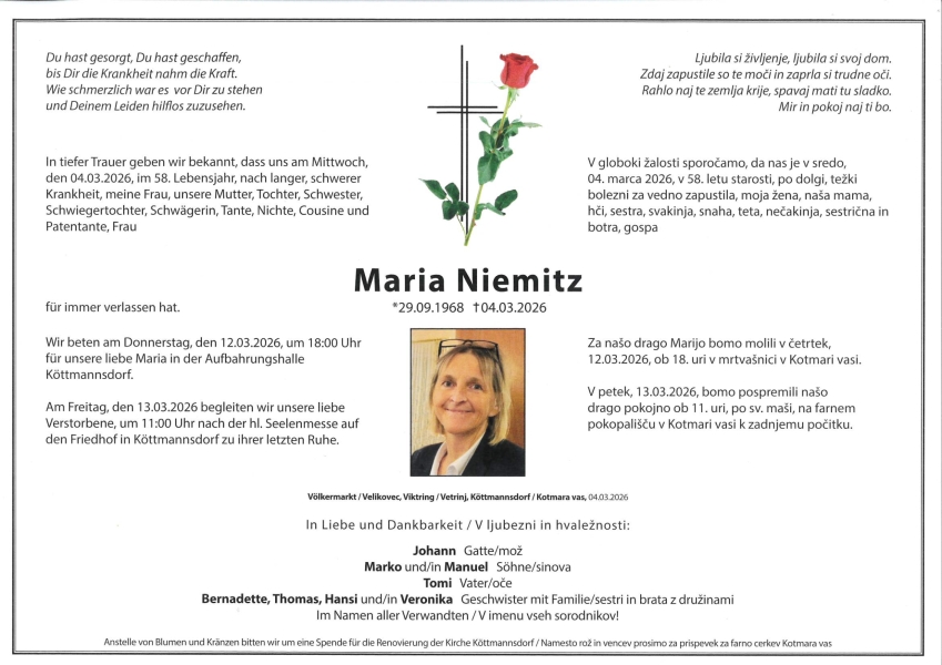 Parte von Maria Niemitz