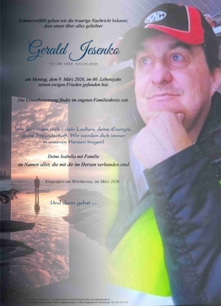 Parte von Gerald  Jesenko